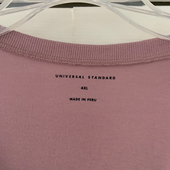 NWT UNIVERSAL STANDARD Dione Twist Tee 4X eldonberry - Picture 4 of 5